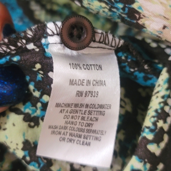 Y2K Peck & Peck Weekend Snakeskin Print Blouse - Picture 5 of 5